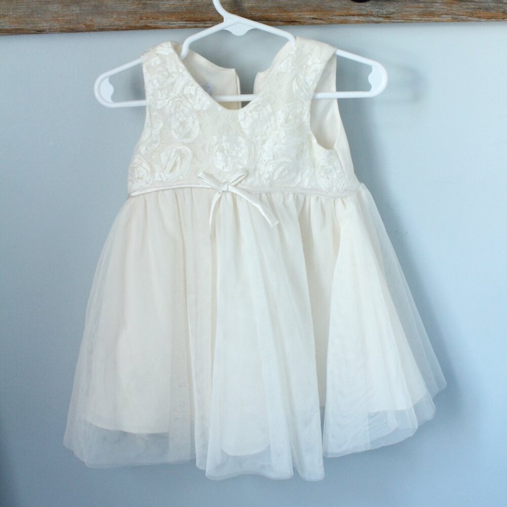 marmellata Special Occasion Size 12M Dress Ivory
